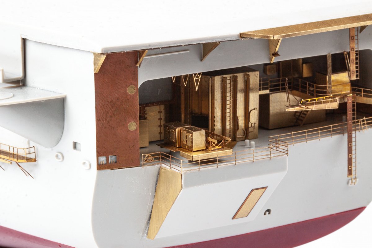 Eduard 53298 USS Nimitz CVN-68 part 4 Trumpeter 1/350 – zdjęcie 5