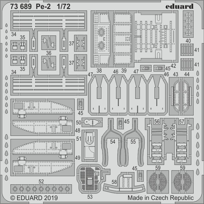 Eduard 73689 Pe-2 1/72 ZVEZDA – immagine 2