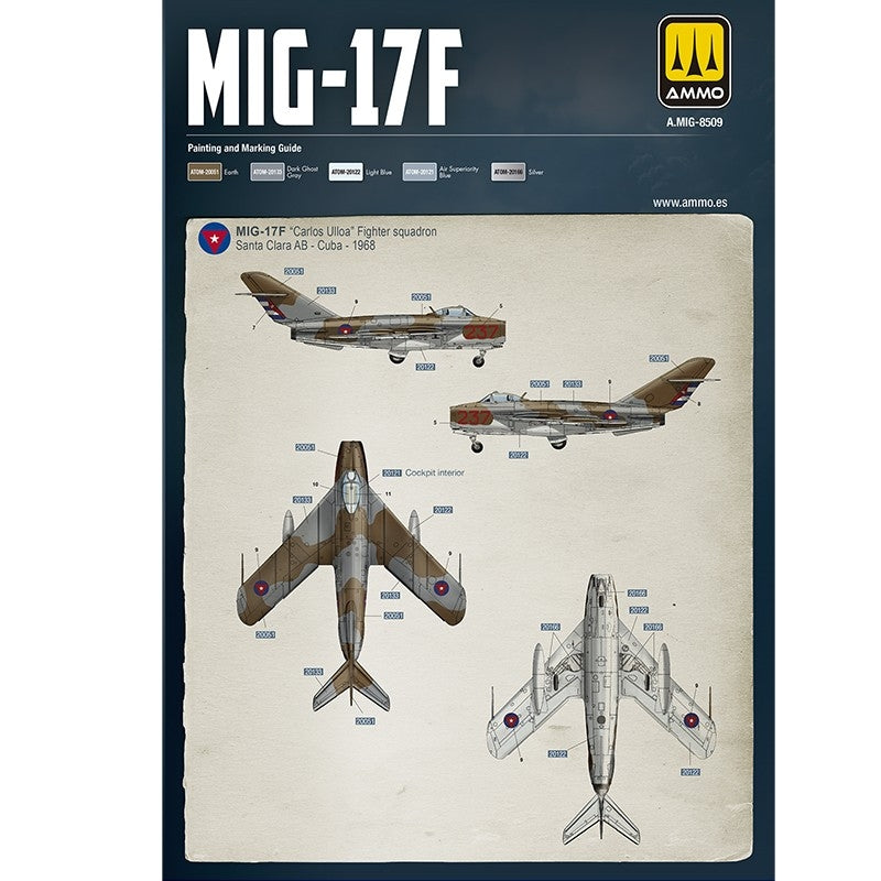 Munitions par Mig Jimenez 8509 MiG-17F / LIM-5 Pologne-Cuba-Angola 1/48 – Bild 4