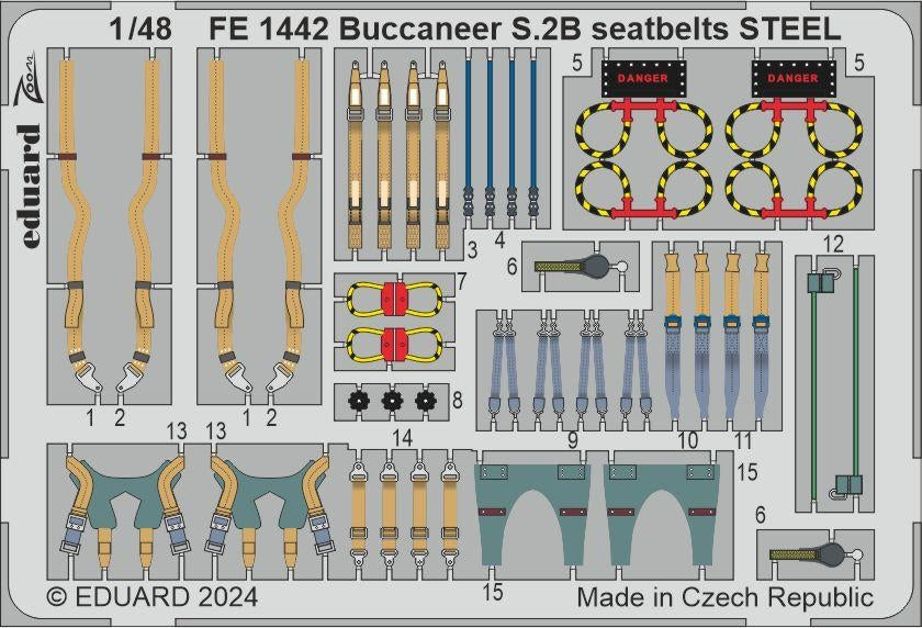 Eduard BIG49414 Buccaneer S.2B AIRFIX 1/48 – zdjęcie 5