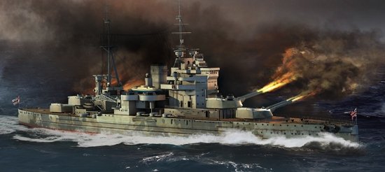 Trumpeter 05794 HMS Queen Elizabeth 1941 1/700