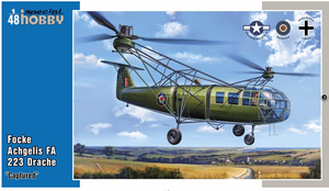 Special Hobby 48201 Focke Achgelis FA 223 Drache &amp;quot;Capturé&amp;quot; 1/48