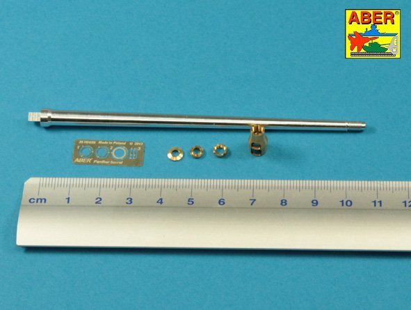 Canon Aber 35L-241 de 7,5 cm avec frein de bouche pour Panther Ausf.A (1/35) – imagen 3