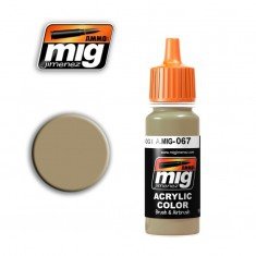 AMMO of Mig Jimenez 0067 IDF SAND GRAY 73