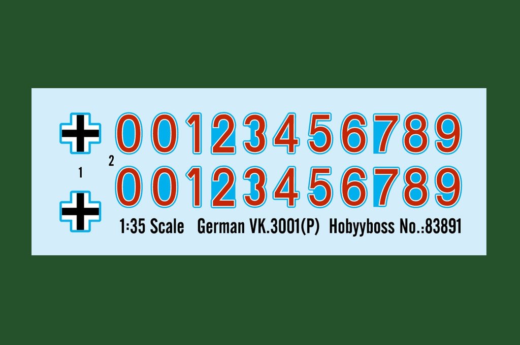 Hobby Boss 83891 VK.3001(P) allemand au 1/35 – image 3