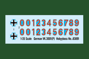 Hobby Boss 83891 VK.3001(P) allemand au 1/35 – image 3