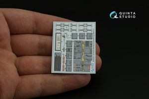 Intérieur coloré imprimé en 3D sur papier décalcomanie Quinta Studio QD32180 F-104S (Italeri) 1/32 – imagen 3