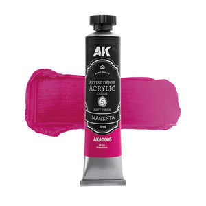 AK Interactive AKAD102 Artist Dense Acrylic Colors - Primary &amp;amp; Secondary Set – image 5
