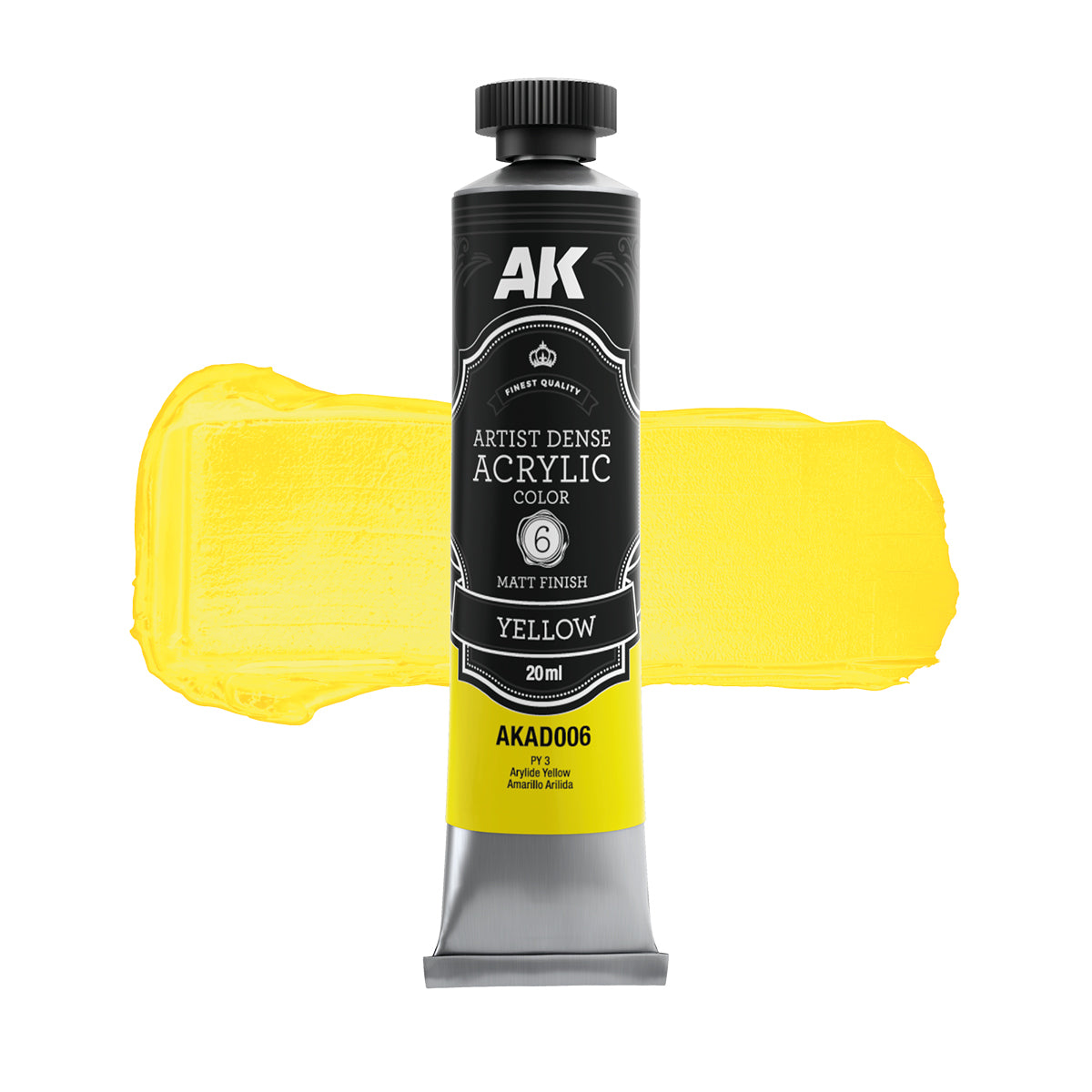 AK Interactive AKAD102 Artist Dense Acrylic Colors - Primary &amp;amp; Secondary Set – image 6