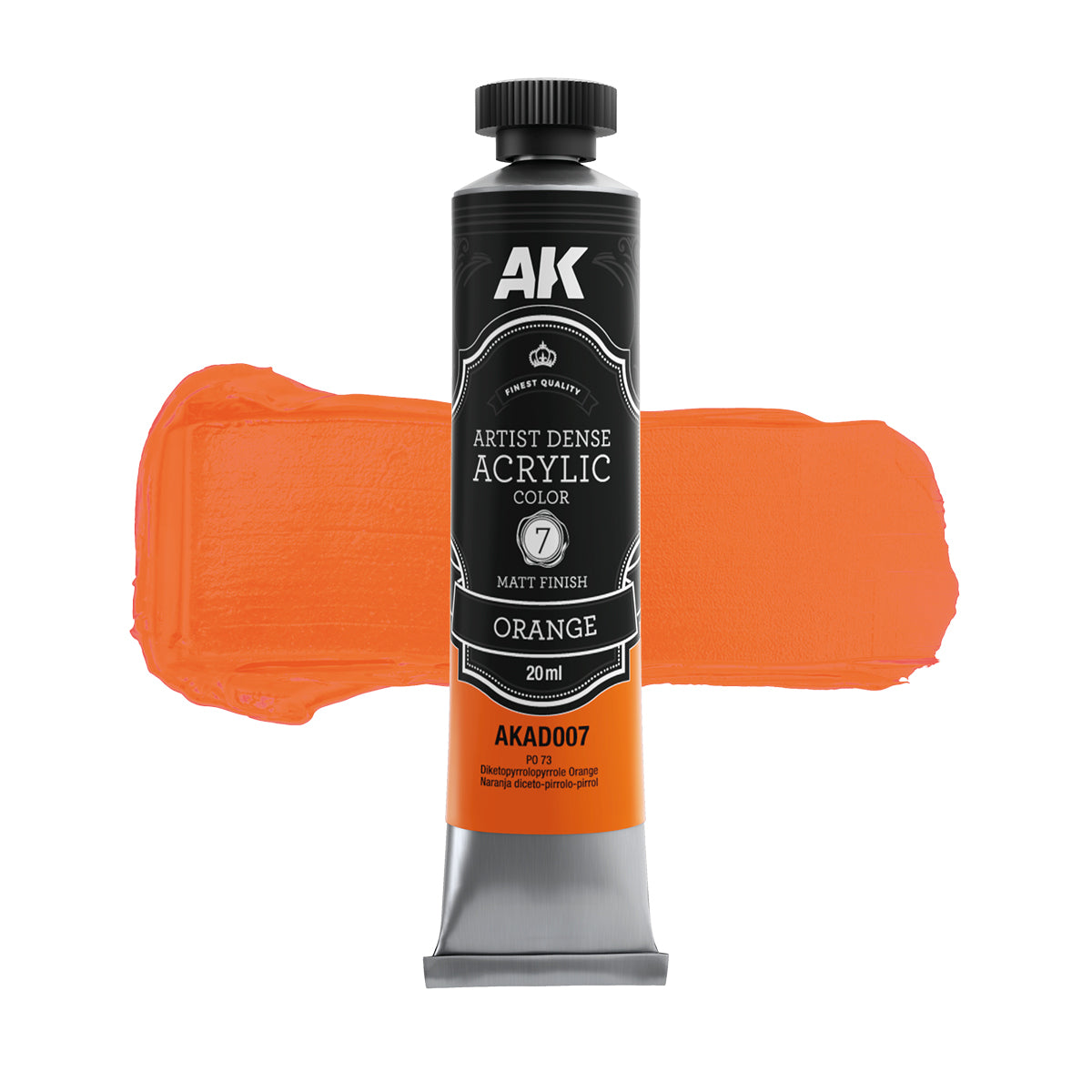 AK Interactive AKAD102 Artist Dense Acrylic Colors - Primary &amp;amp; Secondary Set – image 7