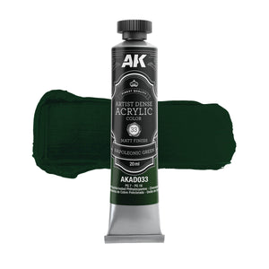AK Interactive AKAD109 Artist Dense Acrylic Colors - Green Color Set – imagen 6
