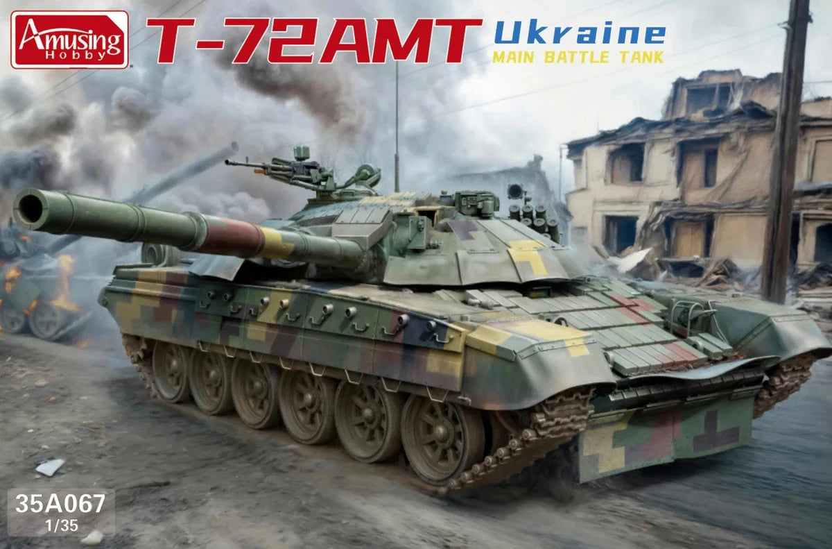 Amusing Hobby 35A067 T-72AMT - Ukraine Main Battle Tank 1/35
