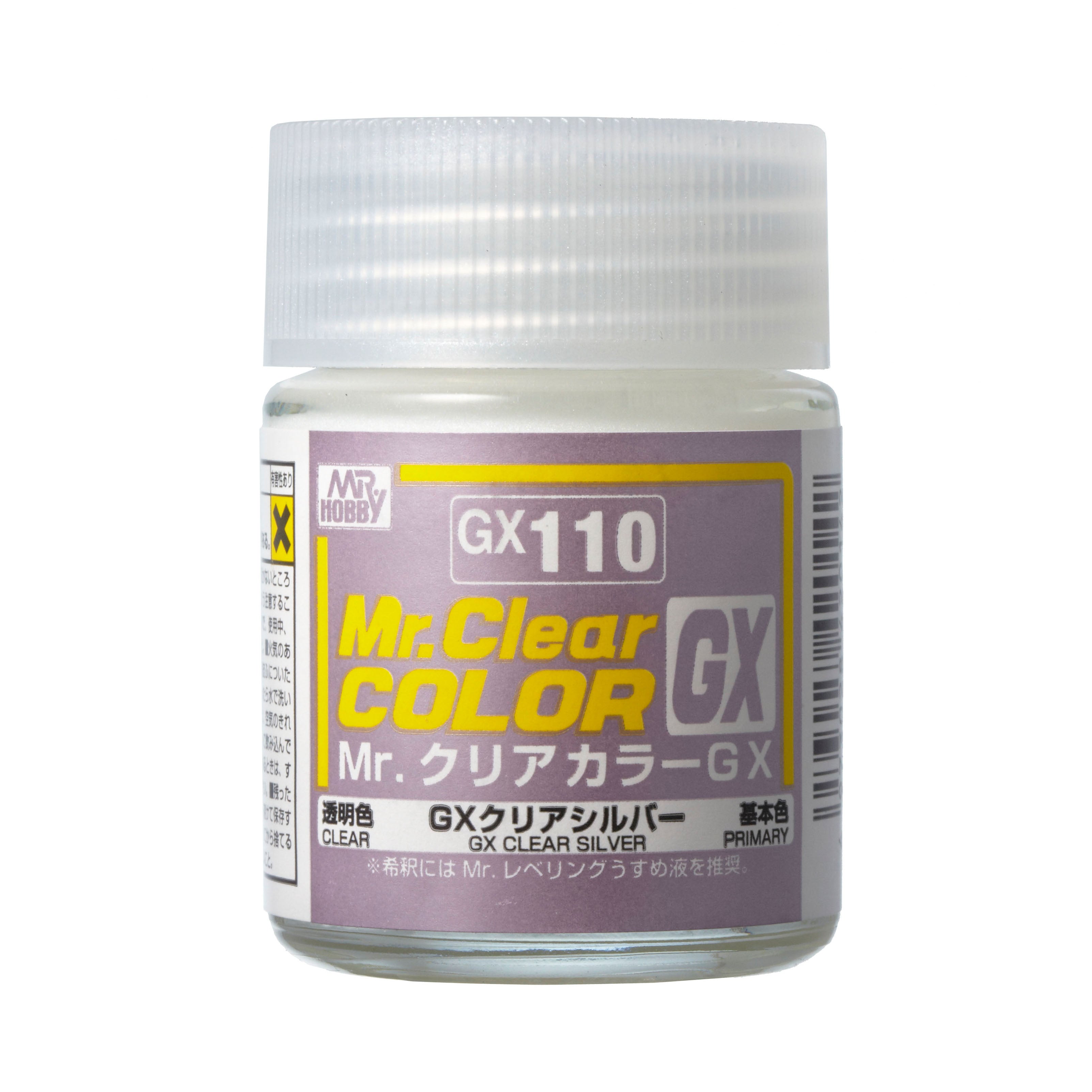 Mr.Color GX110 Argent Transparent 18 ml
