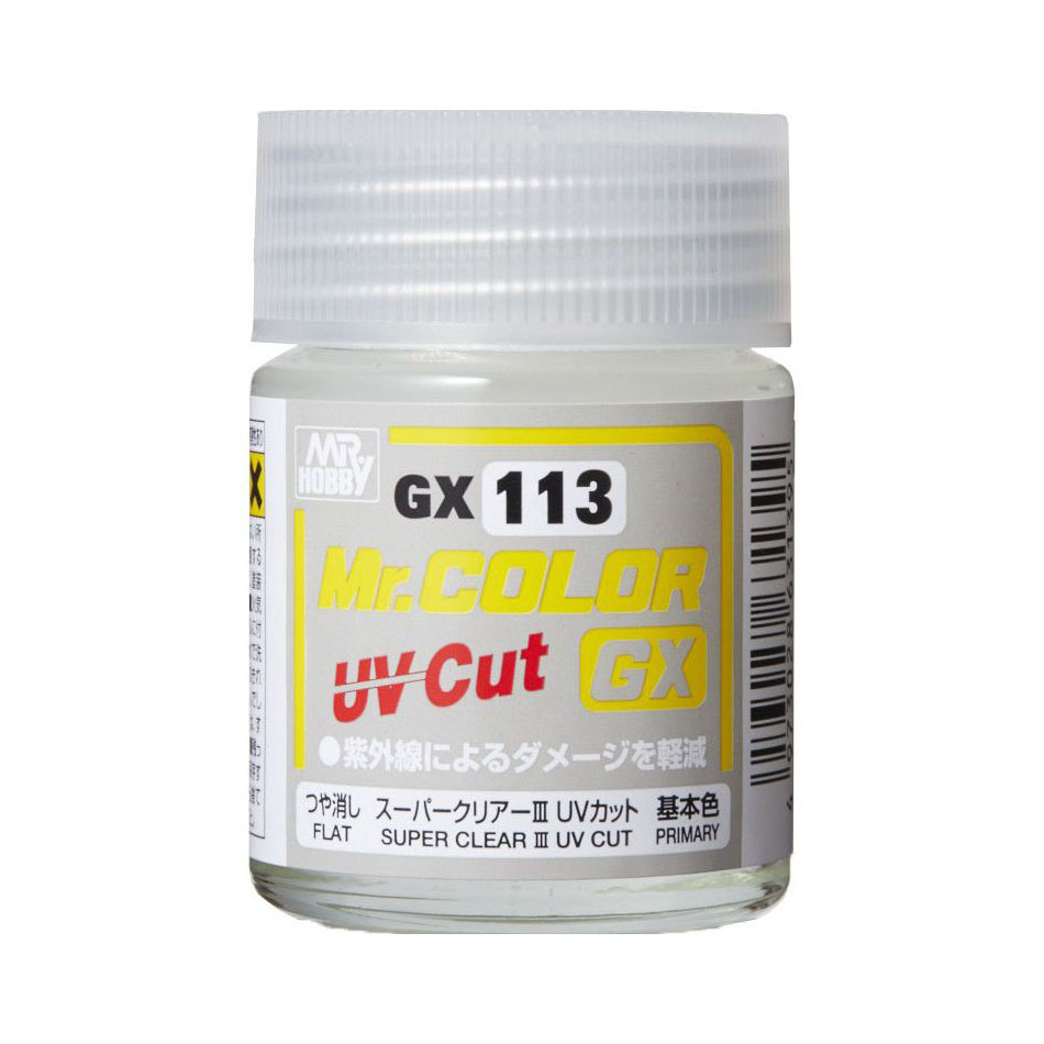 Gunze Sangyo GX113 SUPER CLEAR III UV CUT FLAT