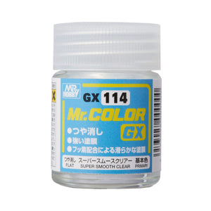 Gunze Sangyo GX114 Super Smooth Clear Flat 18ml