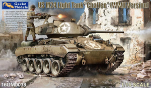 Gecko Models 16GM0038 US M24 Light Tank Chaffee WWII Version 1/16