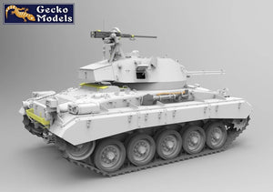 Gecko Models 16GM0038 US M24 Light Tank Chaffee WWII Version 1/16 – image 3