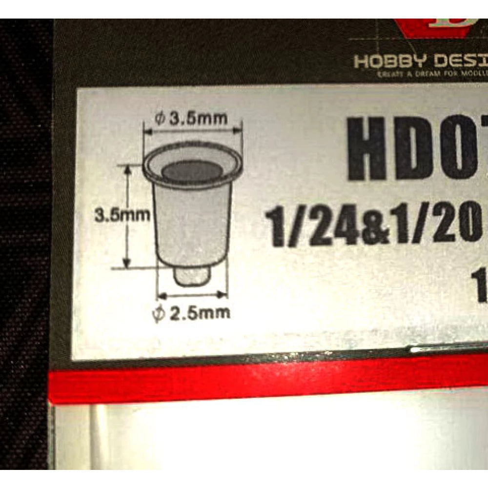 Hobby Design HD07-0101 Inlet Trumpet 1/24 – Bild 2
