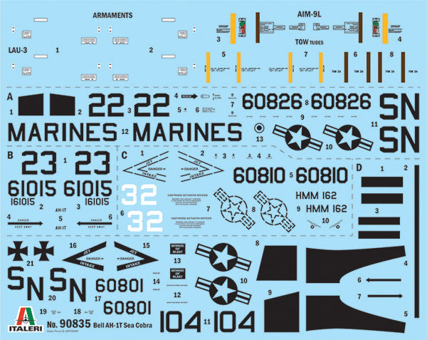 Italeri 90835 AH-1T Sea Cobra 1/48 – zdjęcie 5