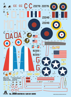 Italeri 2656 BOSTON III A - 20 B /C Havoc 1/48 – immagine 3