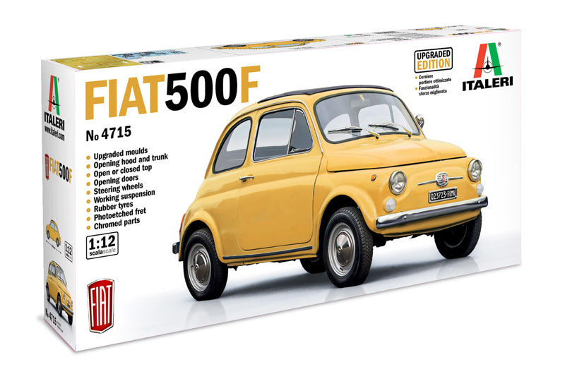 Italeri 4715 Fiat 500 F Édition Améliorée 1/12 – immagine 2