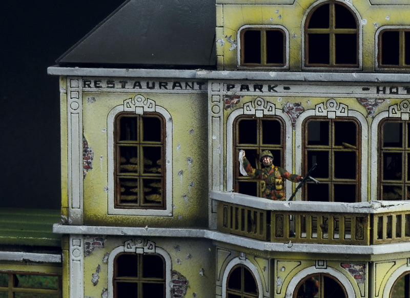 Italeri 6107 Hartenstein Hotel 1944 Marché/Jardin - SET DE BATAILLE 1/72 – image 13