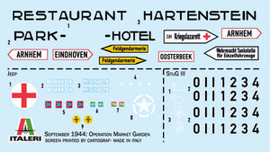 Italeri 6107 Hartenstein Hotel 1944 Marché/Jardin - SET DE BATAILLE 1/72 – image 3
