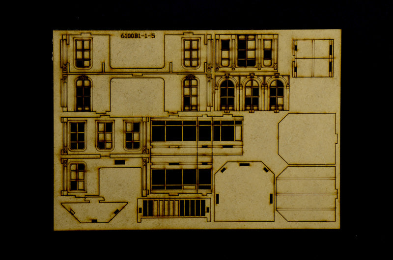 Italeri 6107 Hartenstein Hotel 1944 Marché/Jardin - SET DE BATAILLE 1/72 – image 24