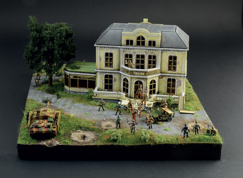 Italeri 6107 Hartenstein Hotel 1944 Marché/Jardin - SET DE BATAILLE 1/72 – image 8