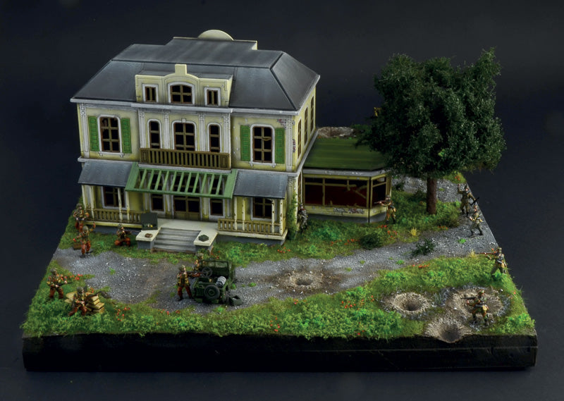 Italeri 6107 Hartenstein Hotel 1944 Marché/Jardin - SET DE BATAILLE 1/72 – image 9
