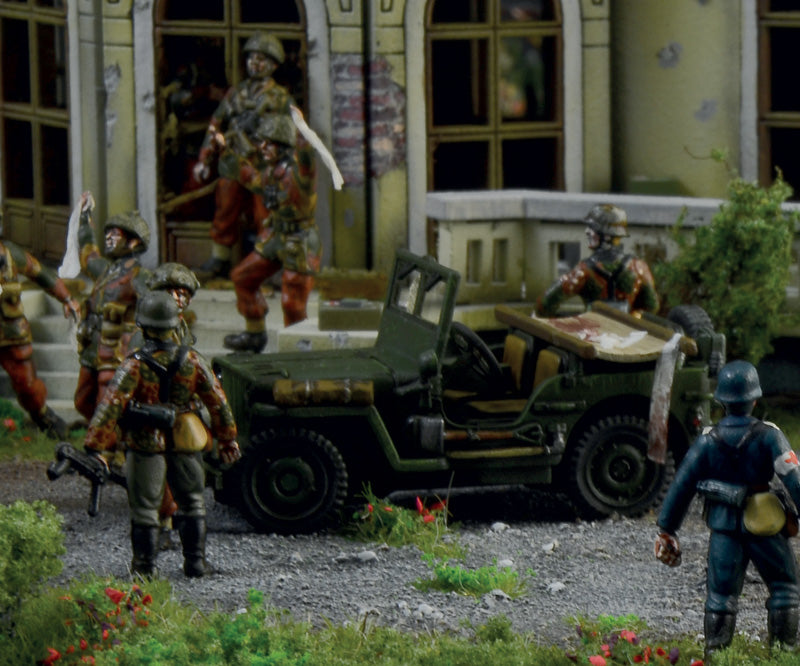 Italeri 6107 Hartenstein Hotel 1944 Marché/Jardin - SET DE BATAILLE 1/72 – image 10