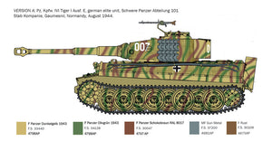 Italeri 6754 Sd.Kfz.181 Panzerkampfwagen Tiger I Ausf.E (production tardive) Jour J 80e anniversaire 1/35 – Bild 4