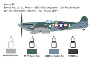 Italeri 72007 Spitfire Mk. IX - Kit complet pour maquettes à l&amp;#39;échelle 1/72 – image 5