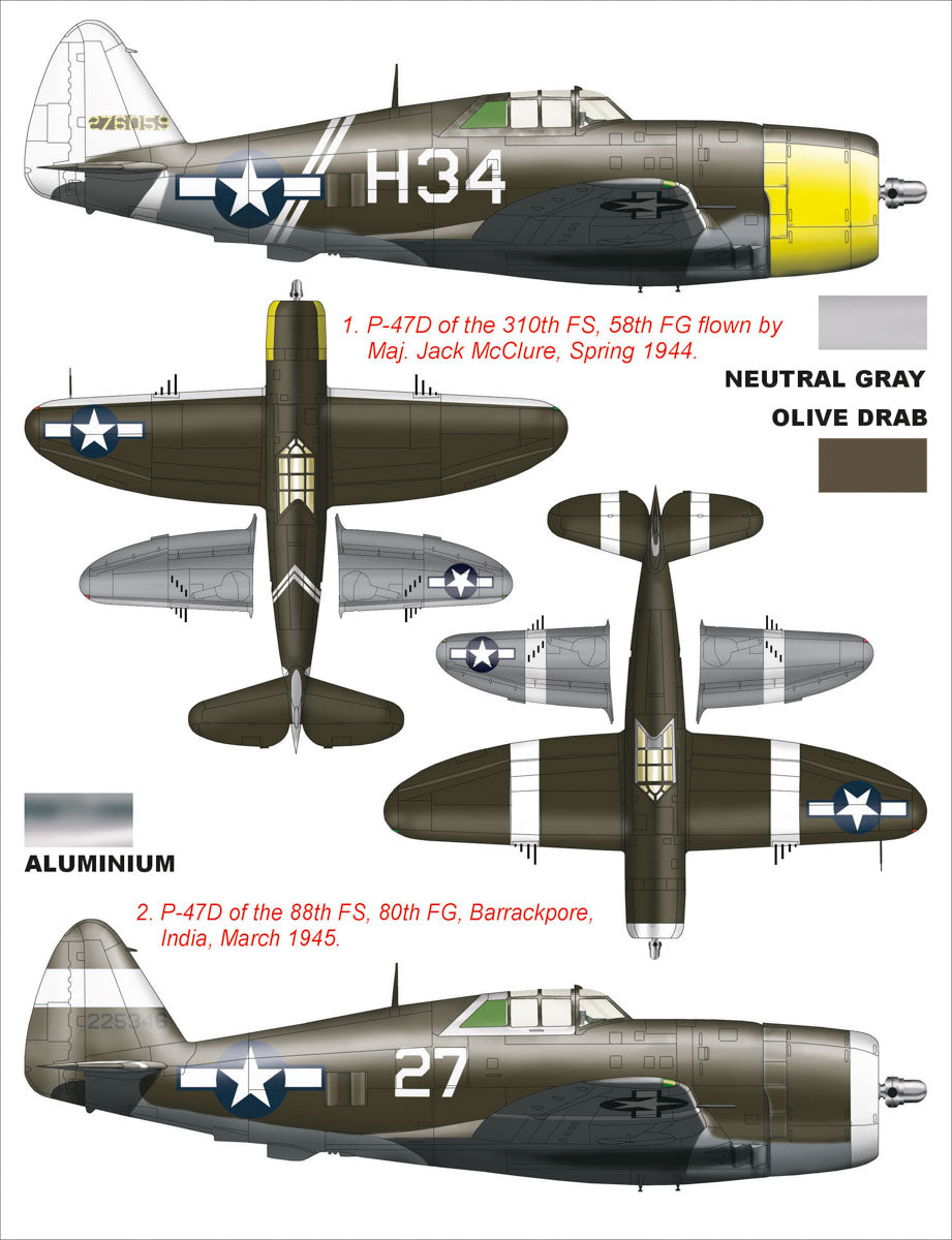 Montex K24099 P-47D RAZORBACK TRUMPETER Super Mask for painting 1/24
