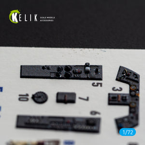 KELIK K72254 Focke Wulf Fw-190 A-8 / R-2 - Interior 3D Decals (for Eduard Kits) 1/72 – image 7