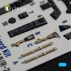 KELIK K72254 Focke Wulf Fw-190 A-8 / R-2 - Interior 3D Decals (for Eduard Kits) 1/72 – image 9