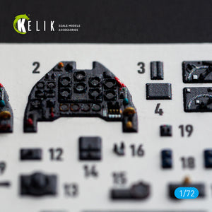 KELIK K72259 Junkers Ju-87 B/R Stuka - Interior 3D Decals (for Airfix Kits) 1/72 – Bild 4