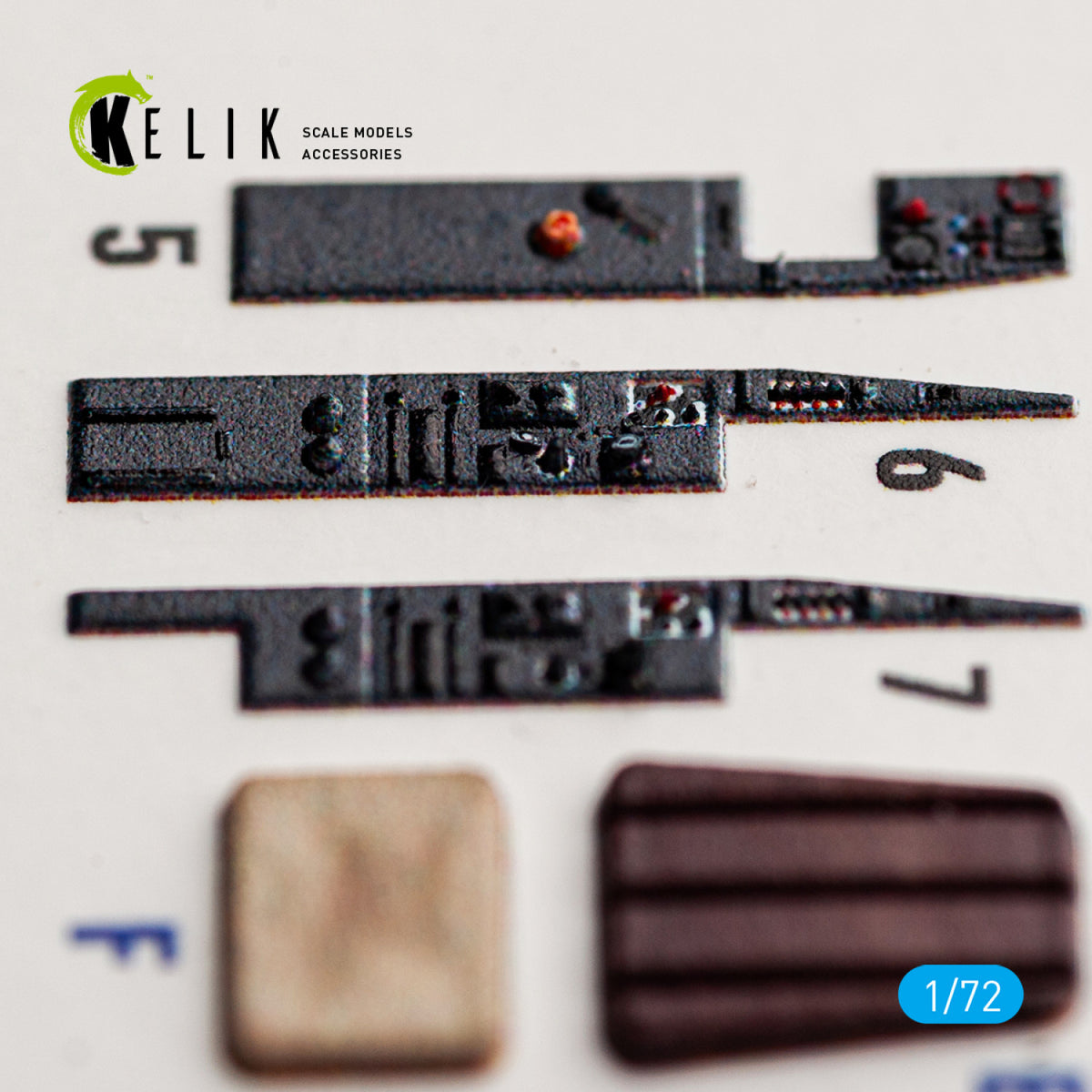 KELIK K72260 Messerschmitt Me-262 A-1 / S-92 - Interior 3D Decals (for Arma Hobby Kits) 1/72 – zdjęcie 7