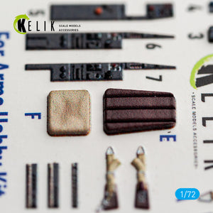 KELIK K72260 Messerschmitt Me-262 A-1 / S-92 - Interior 3D Decals (for Arma Hobby Kits) 1/72 – zdjęcie 8