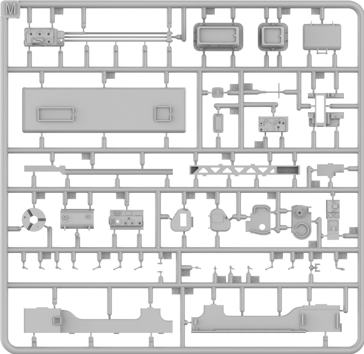 MiniArt 38101 MECHANICAL WORKSHOP includes 2 figures 1/35 – image 7