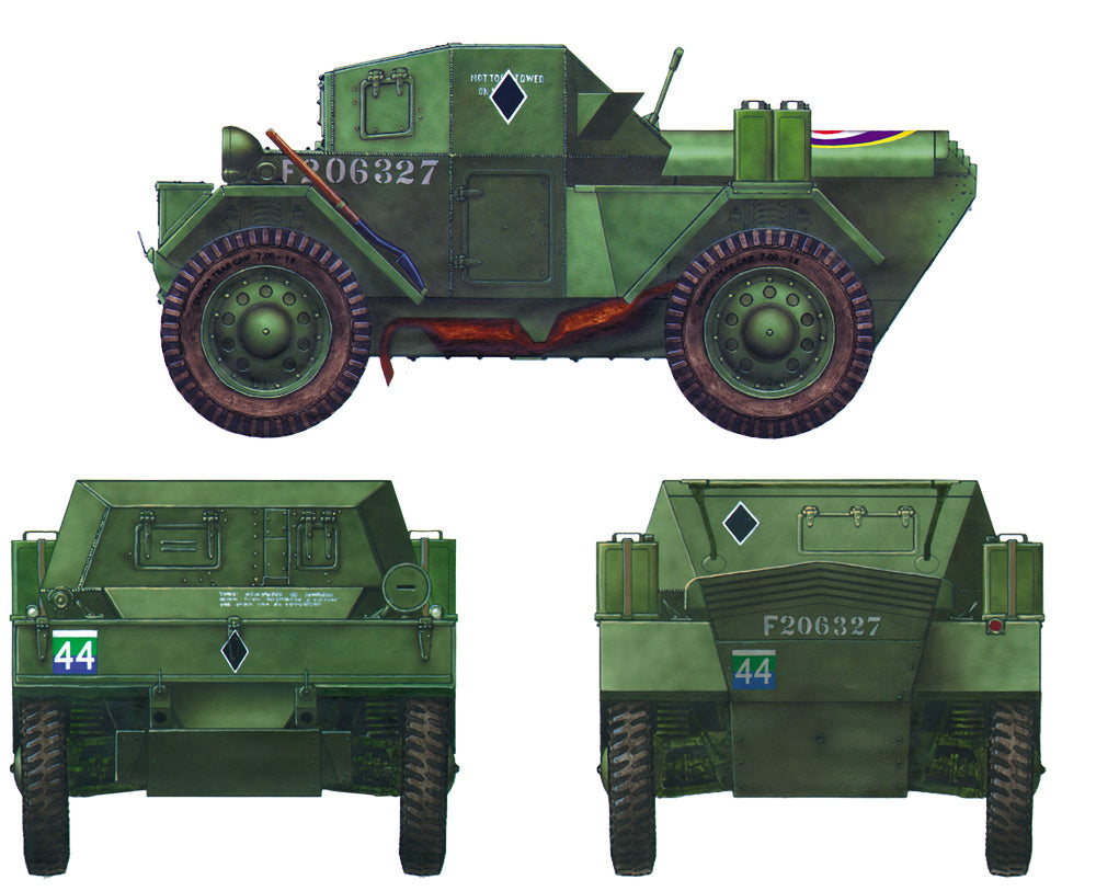 MiniArt 35074 DINGO Mk.II VOITURE DE RECONNAISSANCE avec ÉQUIPAGE (1/35) – Bild 22