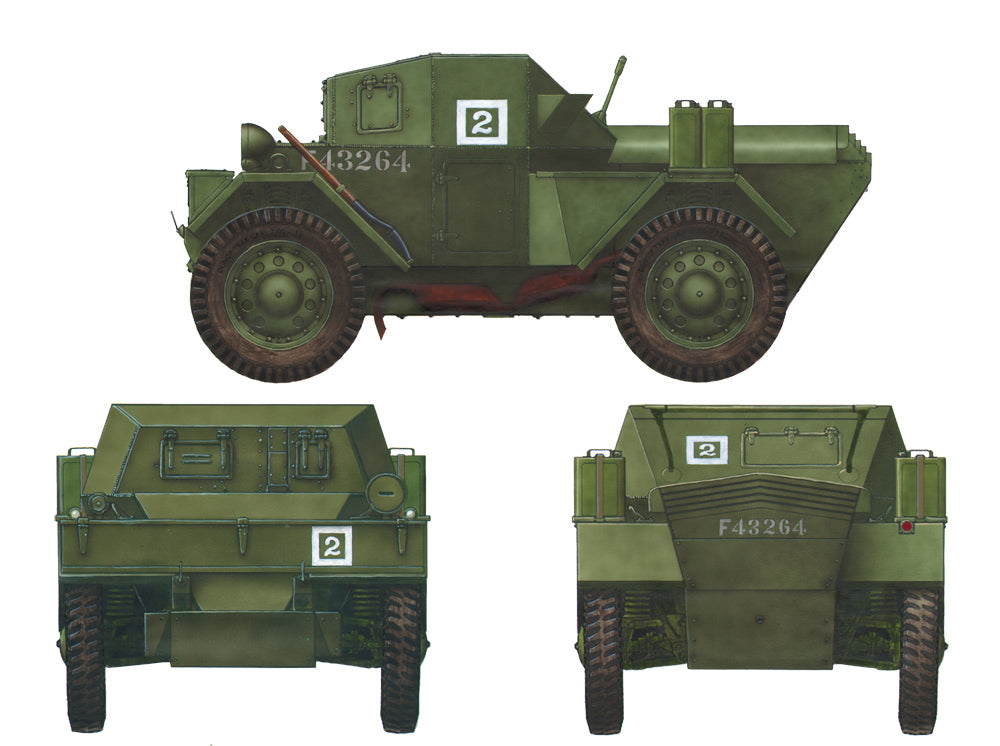 MiniArt 35074 DINGO Mk.II VOITURE DE RECONNAISSANCE avec ÉQUIPAGE (1/35) – Bild 24