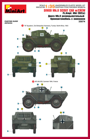 MiniArt 35074 DINGO Mk.II VOITURE DE RECONNAISSANCE avec ÉQUIPAGE (1/35) – Bild 25