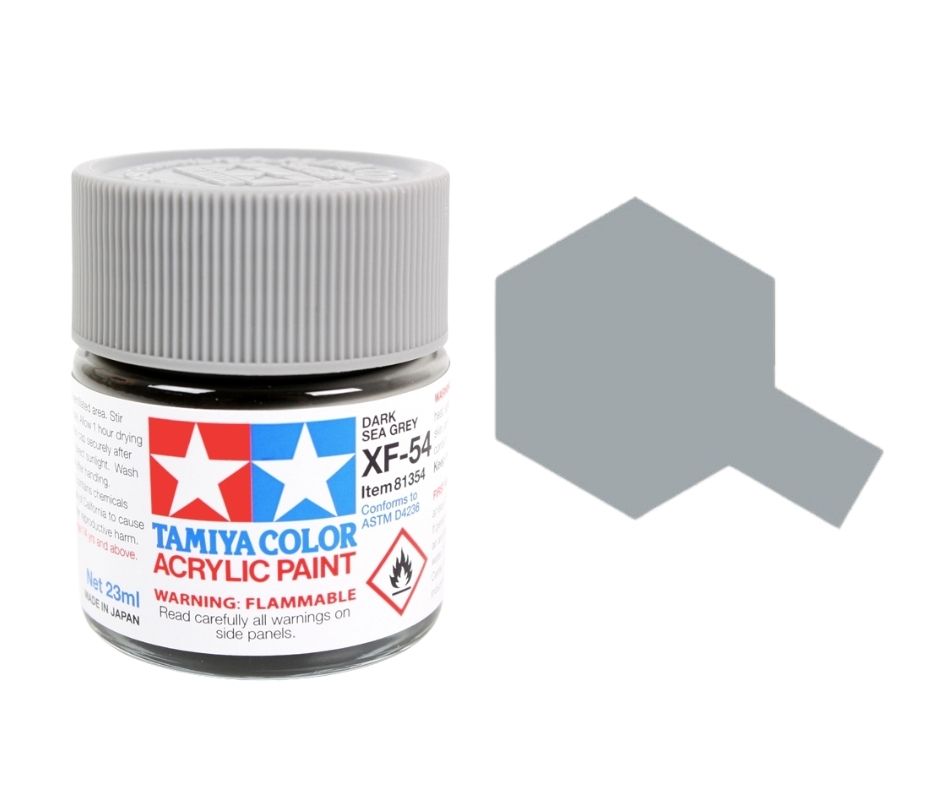 Tamiya 81354 Acryl XF-54 Gris Mer Foncé 23 ml