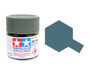 Tamiya 81365 Peinture acrylique XF-65 Gris anthracite 23 ml