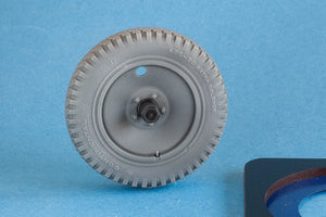 Quick Wheel QWX-16011 Sd.Kfz. 250 Uncommon Off-Road 2 Front Wheels (for Das Werk Kits) 1/16 – zdjęcie 2