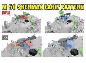 Rye Field Model 5161 M-50 Sherman early pattern Degem Aleph / Degem Beth 1/35 – Bild 6