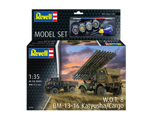 Revell 63338 W.O.T. 8 BM-13-16 Katyusha/ Cargo Model Set 1/72