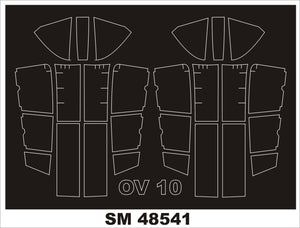 Montex SM48541 OV-10 BRONCO ICM Mini Mask for painting 1/48
