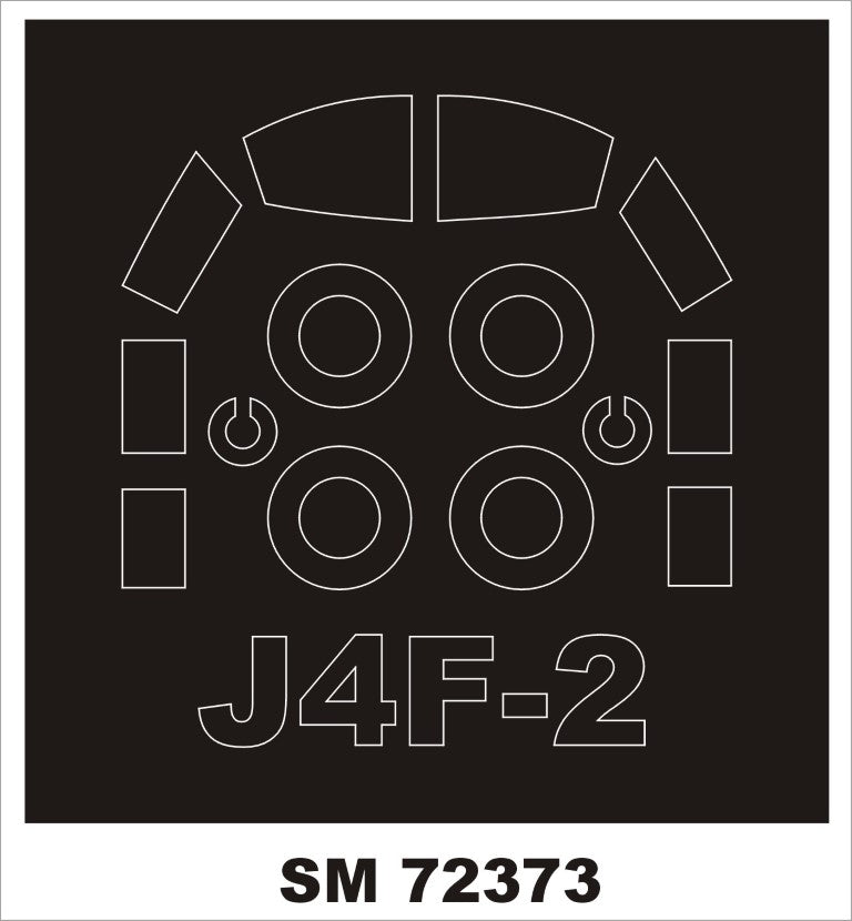 Montex SM72373 J4F-2 Widgeon KP Mini Mask for painting 1/72